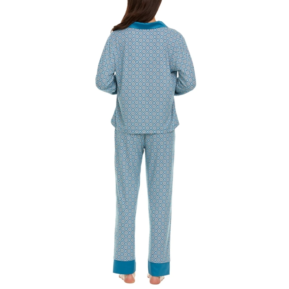 New Flora Nikrooz Ladies' Teal Pajama Set - Picture 4 of 12